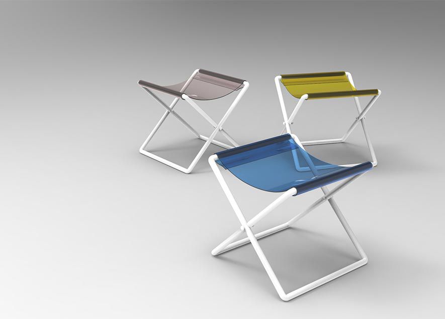 stools for architekturzentrum münchen