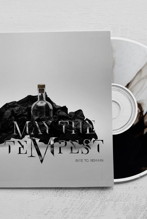 May The Tempest CD Cover Design Mockup 