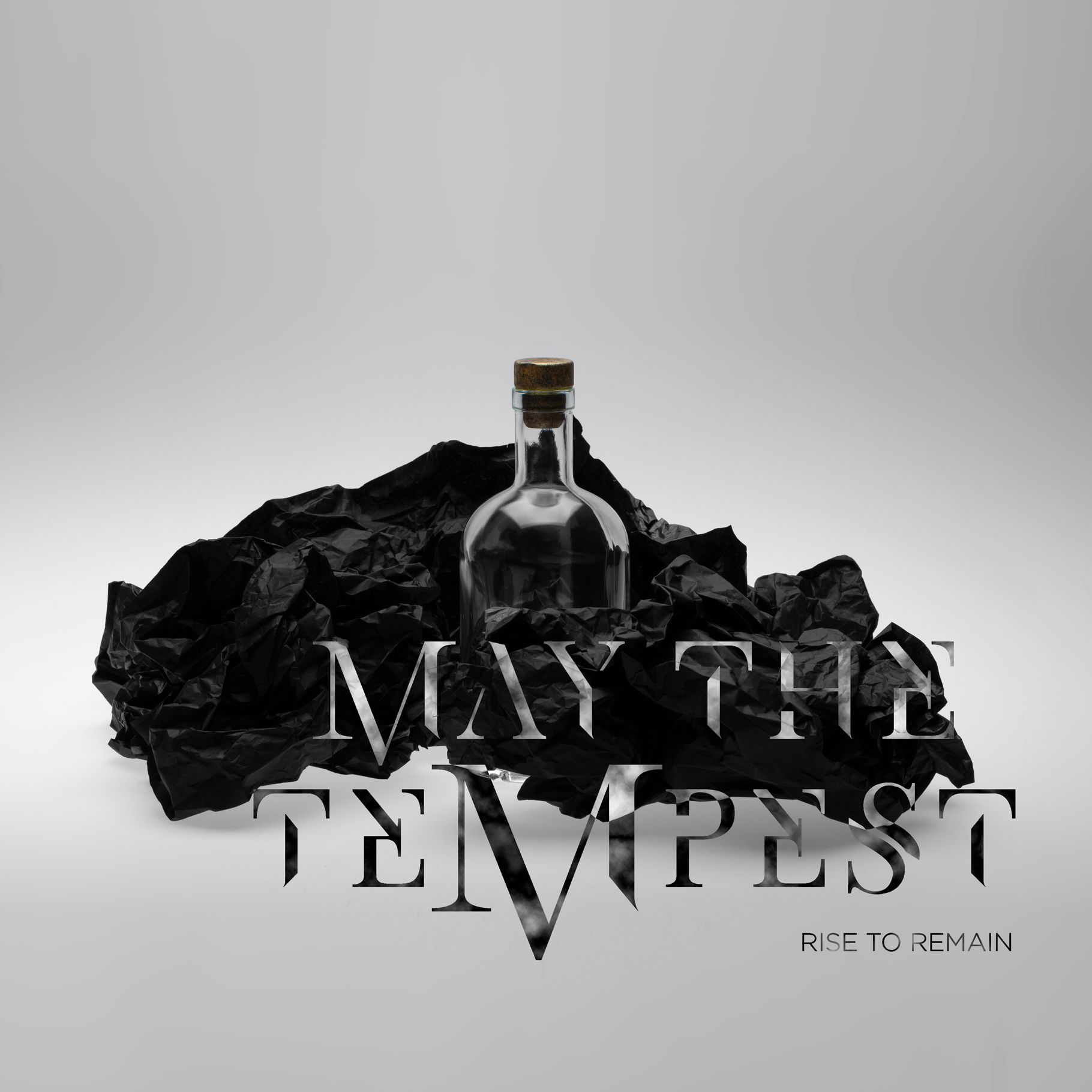 Album Cover Design & Logo Design for May The Tempest - Visualizing the feeling of depression